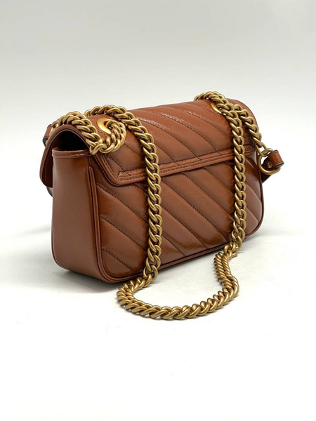 Сумка Gucci женский кожа бежевый 74939-2