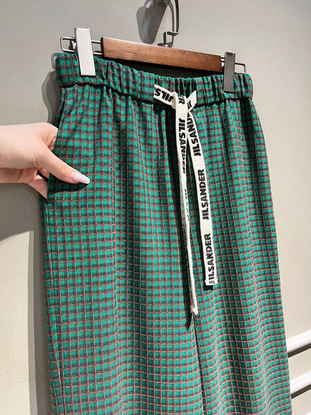 Брюки Alexander Wang женский болотный 113970