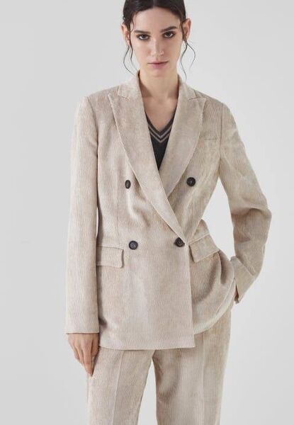 Костюм Brunello Cucinelli женский бежевый 201278