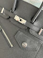 Сумка Hermès Birkin 25 женский кожа черный 139363-5