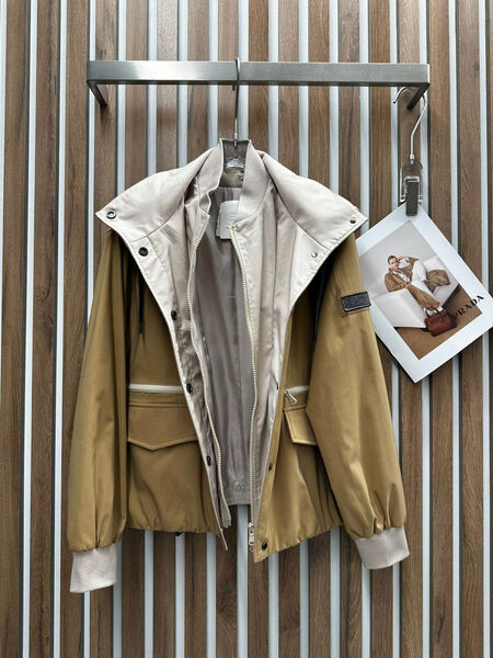 Куртка Brunello Cucinelli женский бежевый 158935-2