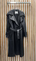 Плащ Jil Sander женский кожа черный 127643-2