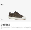 Кеды Fendi женский текстиль 155913-2