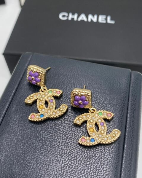 Серьги Chanel 70637-2