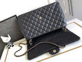 Сумка Chanel 2.55 женский кожа черный 133759-4