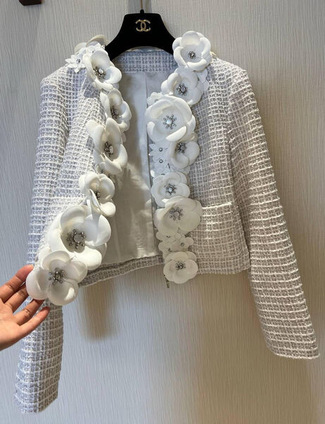 Пиджак Chanel женский графитовый 173800-3
