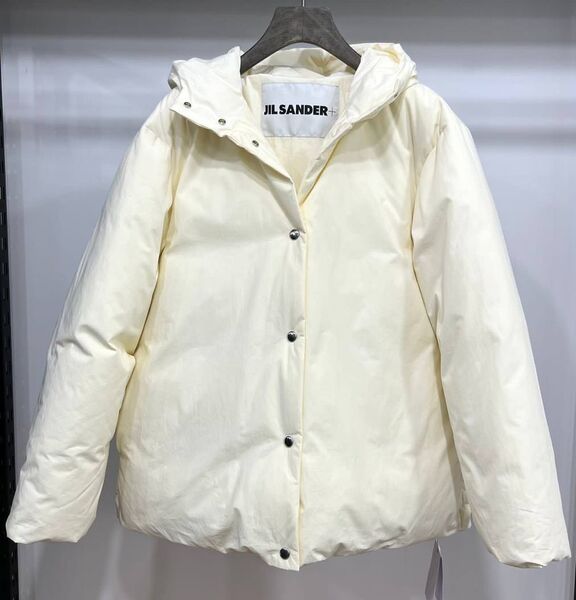 Пуховик Jil Sander женский белый 128764