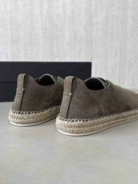 Мужские кеды Zegna мужской замша 185781-5
