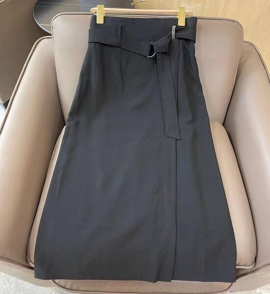 Юбка Brunello Cucinelli женский графитовый 103909