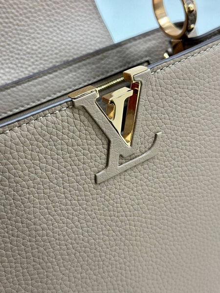 Сумка Louis Vuitton женский кожа бежевый 129598-4