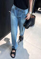 Джинсы Saint Laurent женский джинса бирюзовый 121653-1