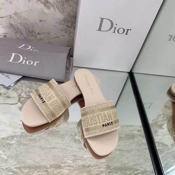 Мюли Christian Dior женский розовый 54483-4