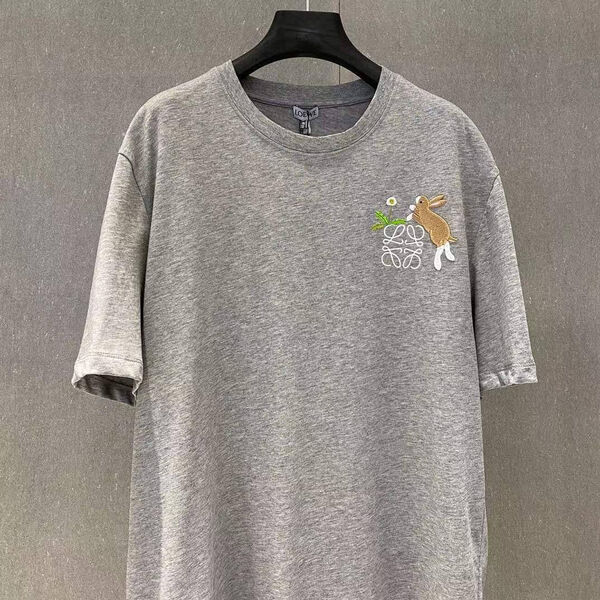 Мужская футболка Loewe мужской графитовый 171577-4