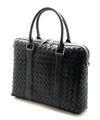 Мужской порфель Bottega Veneta мужской кожа черный 101050-2