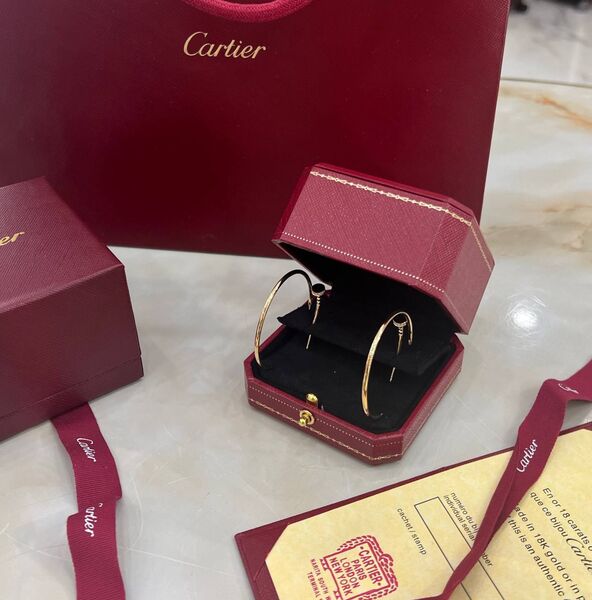 Серьги Cartier золотой 175514