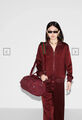 Дорожная сумка Gucci женский текстиль бордовый 172593-2