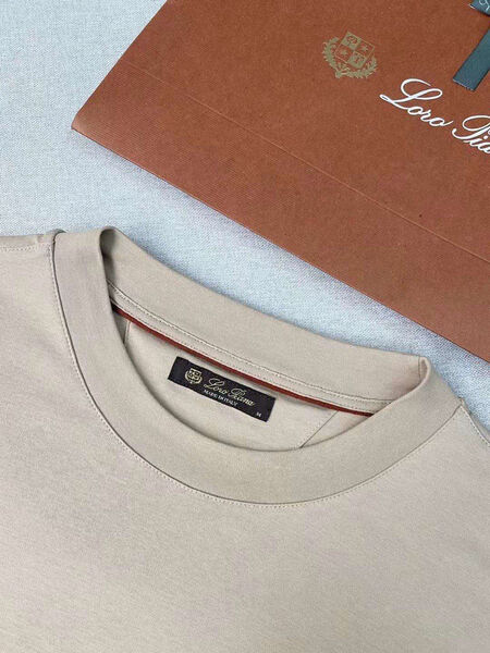 Мужская футболка Loro Piana мужской бежевый 120375-6