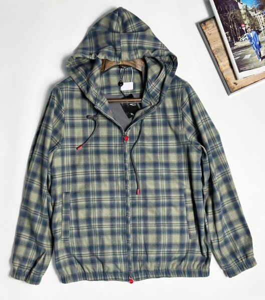 Мужская рубашка Kiton мужской синий 173609