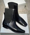 Ботильоны Totême женский кожа страуса черный 200079