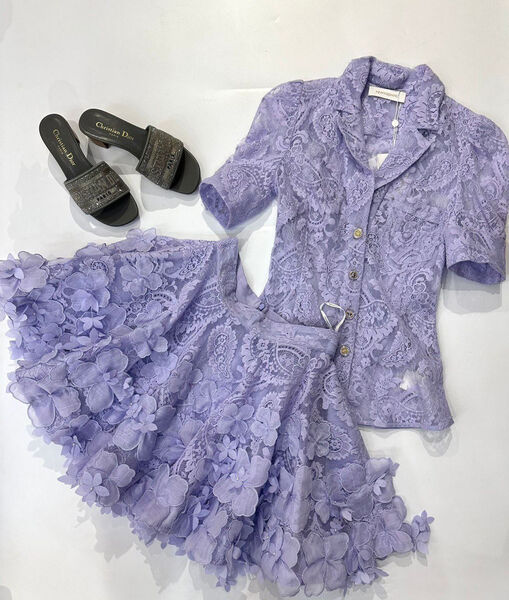 Костюм Zimmermann женский фиолетовый 102408-2
