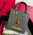 Сумка Schiaparelli женский кожа epi темно-серый 174274