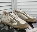 Кеды Golden Goose женский кожа бежевый 132619-1