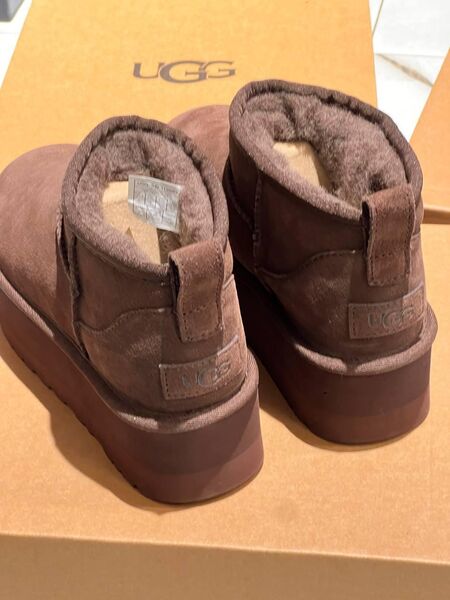 Угги Ugg Platform Mini женский замша 167685-3