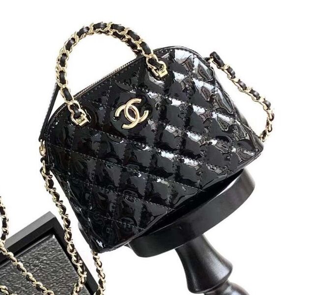 Сумка Chanel женский кожа черный 116519