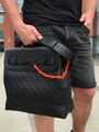 Мужская сумка мессенджер Louis Vuitton мужской кожа chèvre черный 76210