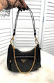 Сумка Prada женский кожа черный 137801-4