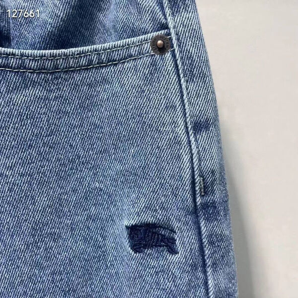 Джинсы Burberry женский джинса бирюзовый 98385-5