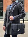Мужской портфель Stefano Ricci мужской кожа синий 41202-3
