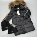 Детский пуховик Gucci черный 177445-1