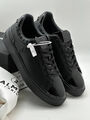 Мужские кеды Balmain мужской кожа черный 131229-3