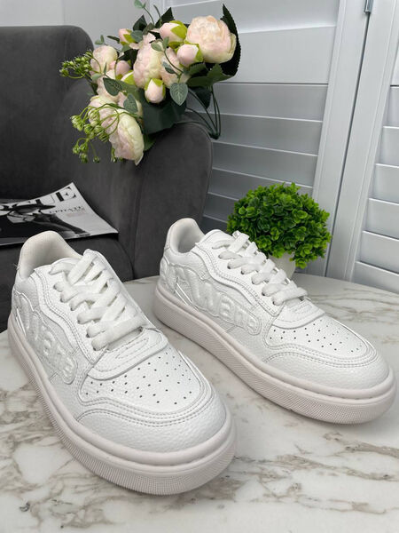 Кеды Alexander Wang женский кожа белый 138562-6
