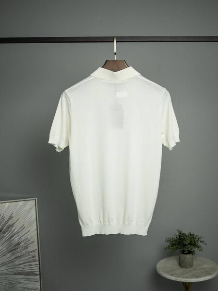 Мужское поло Kiton мужской белый 178967-2