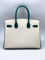 Сумка Hermès Birkin 30 ручная работа женский кожа белый 75338-2