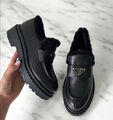 Лоферы Prada женский кожа черный 164469-5