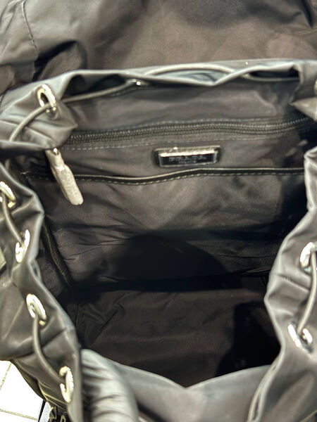 Мужской рюкзак Prada мужской нейлон черный 53370-6