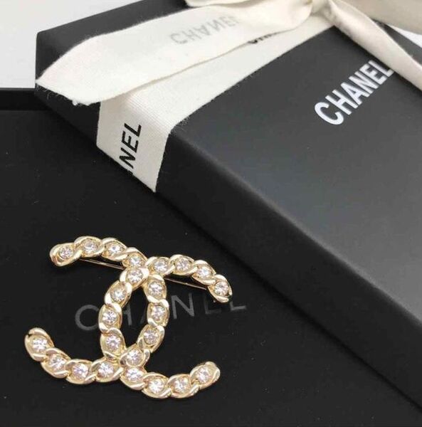 Брошь Chanel бронзовый 10373-2