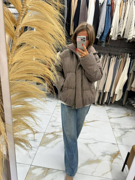 Куртка Brunello Cucinelli женский графитовый 162772-2