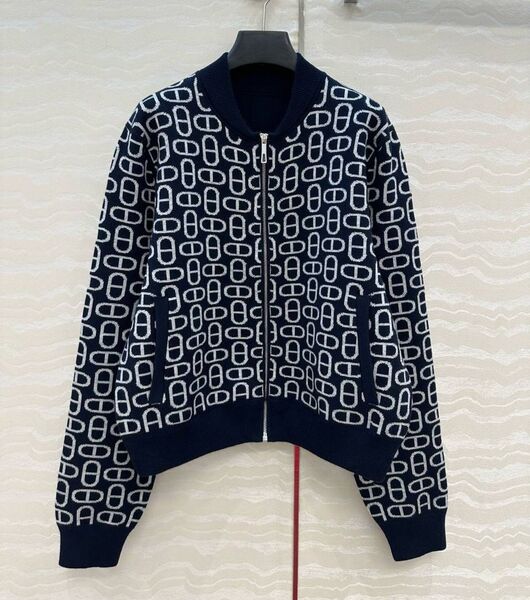 Бомбер Hermès женский черный 197923