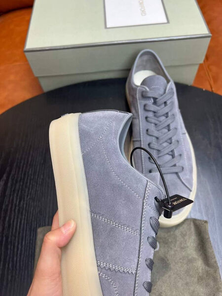 Мужские кеды Tom Ford мужской замша графитовый 145727-7