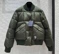 Пуховик Louis Vuitton женский болотный 124765-1