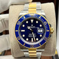 Часы Rolex Submariner Blue Dial синий 155553-2