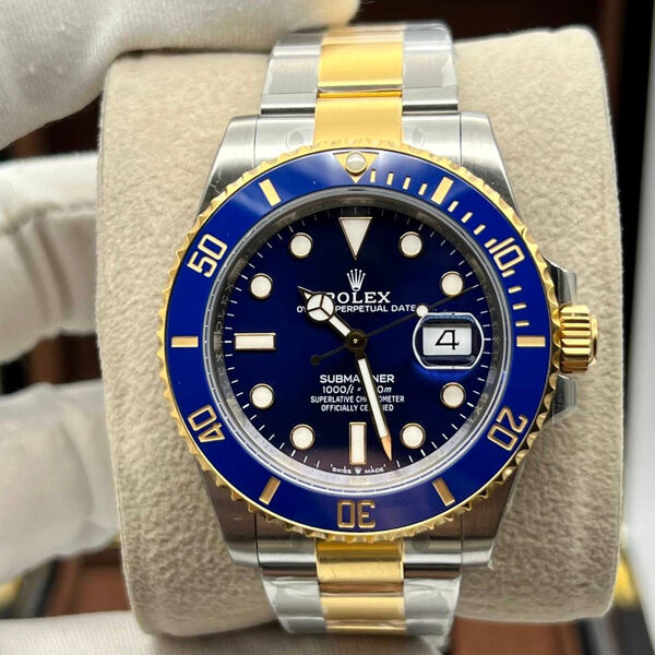 Часы Rolex Submariner Blue Dial синий 155553-2