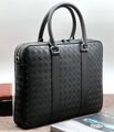 Мужской портфель Bottega Veneta мужской кожа черный 123796-1