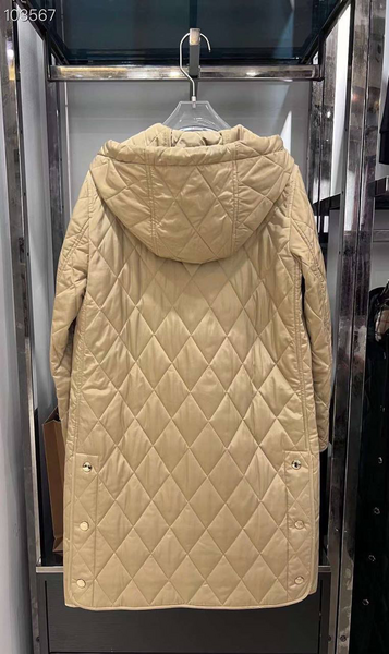 Пуховик Burberry женский бежевый 62444-3