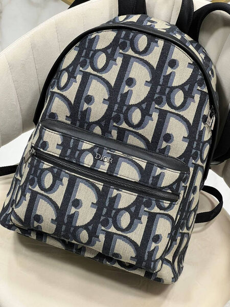 Рюкзак Christian Dior женский текстиль черный 141946-2