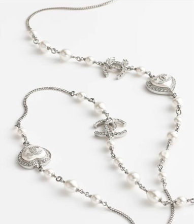 Колье Chanel графитовый 175394